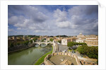 View of Rome from Castel Sant'Angelo by Anonymous