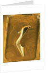 Golden High Heel Shoe by Anonymous