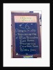 Restaurant Sign in Rome by Anonymous