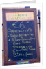 Restaurant Sign in Rome by Anonymous