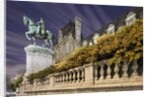 Equestrian Statue Outside Hotel de Ville by Anonymous