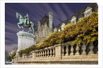 Equestrian Statue Outside Hotel de Ville by Anonymous
