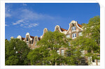 Buildings along Prinsengracht by Anonymous