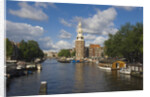 Montelbaanstoren and Canal by Anonymous