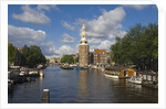 Montelbaanstoren and Canal by Anonymous