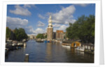 Montelbaanstoren and Canal by Anonymous