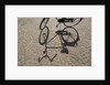 Bicycle Shadow on Cobblestone by Anonymous
