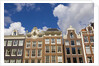 Row Houses along Prinsengracht Canal by Anonymous