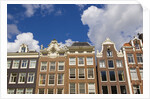 Row Houses along Prinsengracht Canal by Anonymous