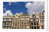 Row Houses along Prinsengracht Canal by Anonymous