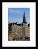Row Houses and Oude Kerk Tower by Anonymous