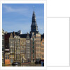 Row Houses and Oude Kerk Tower by Anonymous