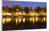 Row Houses along Amsterdam Canal by Anonymous