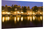 Row Houses along Amsterdam Canal by Anonymous