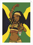 Jamaican Anime Girl by Anonymous