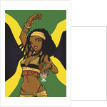Jamaican Anime Girl by Anonymous