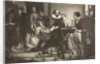Illustration of William Shakespeare Reciting Hamlet to His Family by Anonymous
