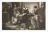 Illustration of William Shakespeare Reciting Hamlet to His Family by Anonymous