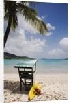 Lifeguard Station on Beach on Magens Bay by Anonymous
