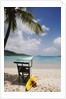 Lifeguard Station on Beach on Magens Bay by Anonymous