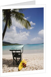 Lifeguard Station on Beach on Magens Bay by Anonymous