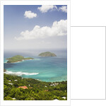 Inner and Outer Brass Islands Viewed from St. Thomas by Anonymous