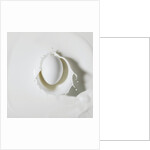 Egg splashing in milk by Anonymous
