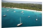 Sailboats on South End of Virgin Gorda by Anonymous