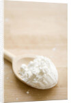 Flour on Wooden Spoon by Anonymous