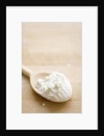 Flour on Wooden Spoon by Anonymous