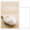 Flour on Wooden Spoon by Anonymous