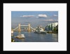 The Tower Bridge and HMS Belfast by Anonymous