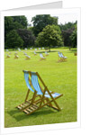 Deck Chairs in St. James Park by Anonymous