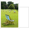 Deck Chairs in St. James Park by Anonymous