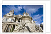St. Paul's Cathedral and the Queen Anne Statue by Anonymous