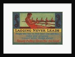 Lagging Never Leads Illustration by Anonymous
