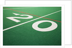 Twenty Yard Maker on Football Field by Anonymous