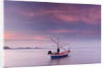 Fishing Boat at Sunset in Gulf of Thailand by Anonymous