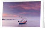Fishing Boat at Sunset in Gulf of Thailand by Anonymous