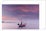Fishing Boat at Sunset in Gulf of Thailand by Anonymous