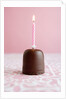 Small Chocolate Birthday Cake by Anonymous