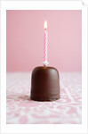 Small Chocolate Birthday Cake by Anonymous