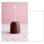 Small Chocolate Birthday Cake by Anonymous