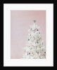 White Christmas tree by Anonymous