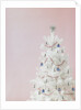 White Christmas tree by Anonymous