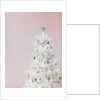 White Christmas tree by Anonymous