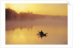Fly-fishing in Lake Muskoka, Ontario by Anonymous
