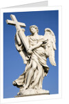 Statue of an Angel on Sant'Angelo Bridge by Corbis