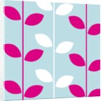 Pink and White Leaves by Anonymous
