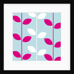 Pink and White Leaves by Anonymous